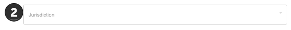 Court Rules tab Jurisdictions field